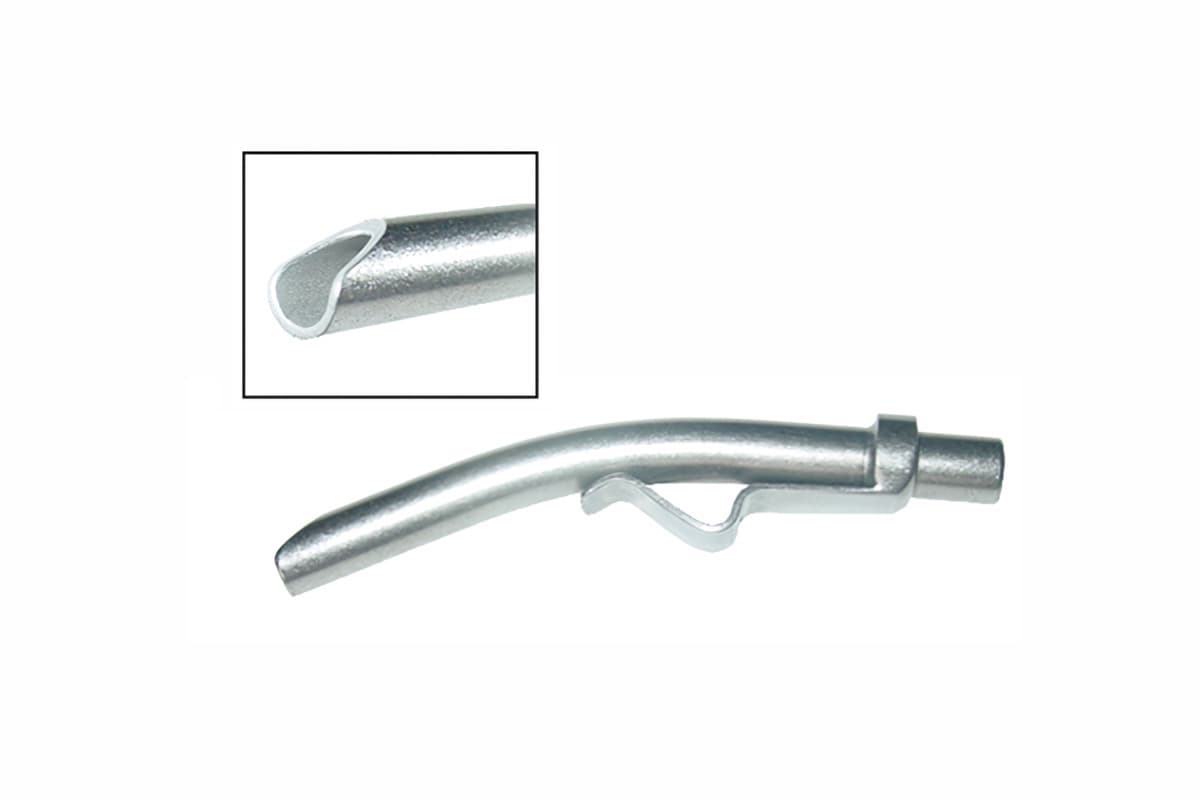 Наконечник аспирационный EH217 с фиксатором, для двустворчатых гинекологических зеркал