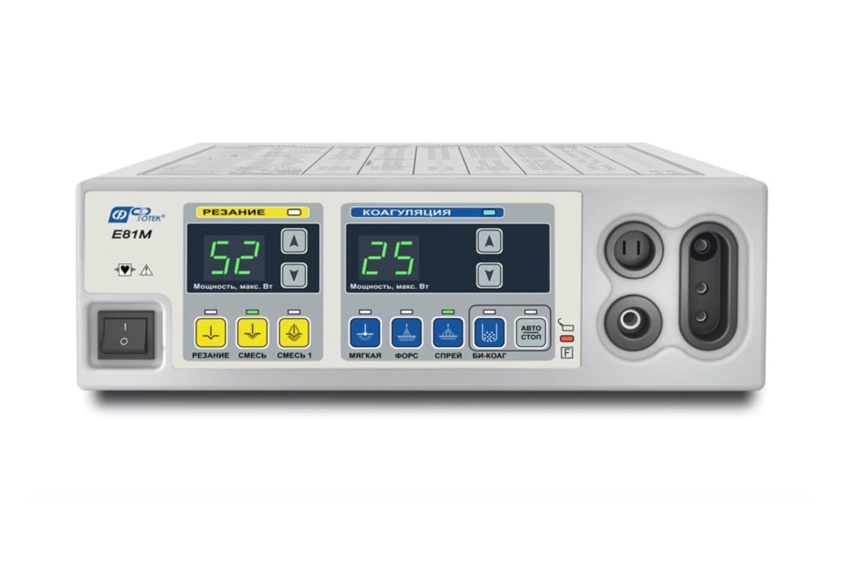 Электрохирургический блок Е81М для аппарата ЭХВЧ-80-03-"ФОТЕК"