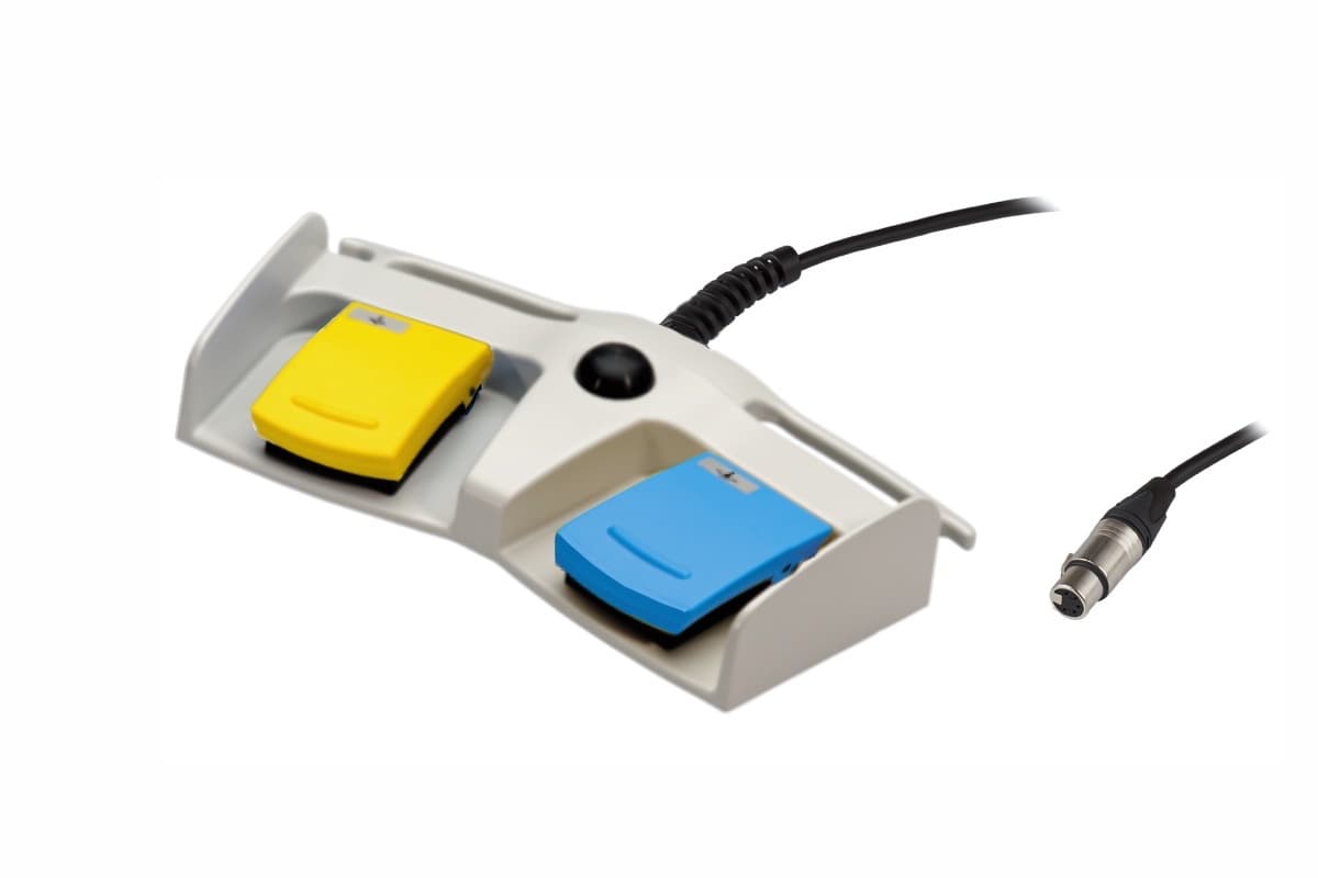 Педаль двухклавишная EP202.2 с кнопкой, для аппаратов серии ONYX